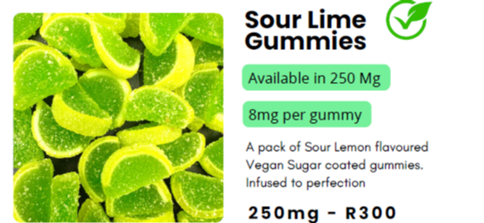 Sour Lime Gummies